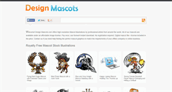 Desktop Screenshot of designmascots.com